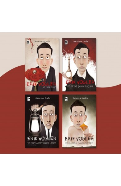 Erik Vogler Maceraları seti (4 kitap)