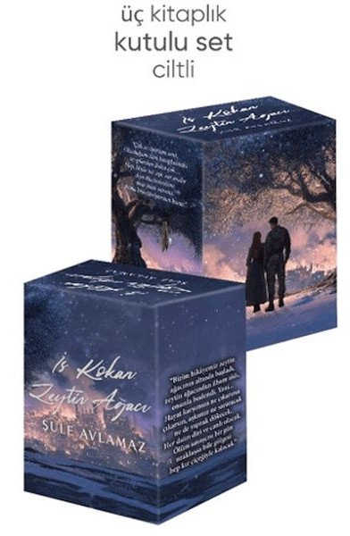 İs Kokan Zeytin Ağacı Kutulu Set - Ciltli
