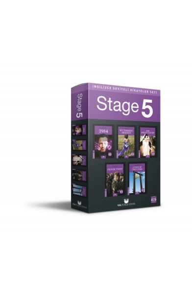 İngilizce Seviyeli Hikayeler Seti - Stage-5