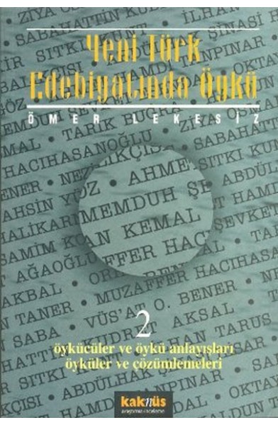 Yeni Türk Edebiyatında Öykü - 2