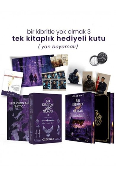 Bir Kibritle Yok Olmak 3 - Hediyeli Yan Boyamalı Kutu