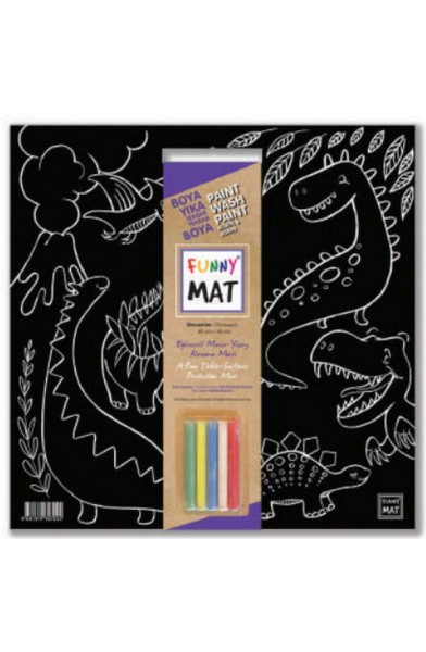 Funny Mat - Dinozorlar 40x40cm