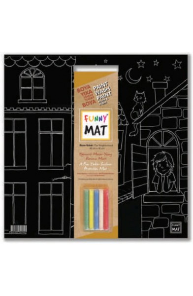 Funny Mat - Bizim Sokak 40x40cm