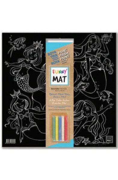 Funny Mat - Deniz Kızları 40x40cm