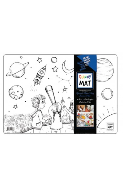Funny Mat- Uzay  Araştırmacıları  - 33,5x48cm