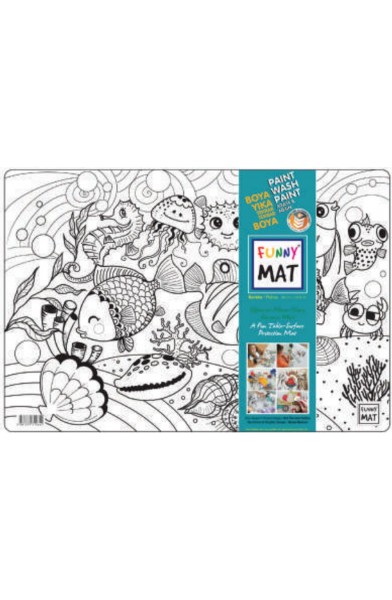 Funny Mat - Balıklar 33,5x48cm