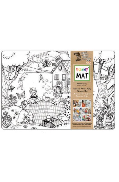 Funny Mat - İlkbahar 33,5 X 48 Cm