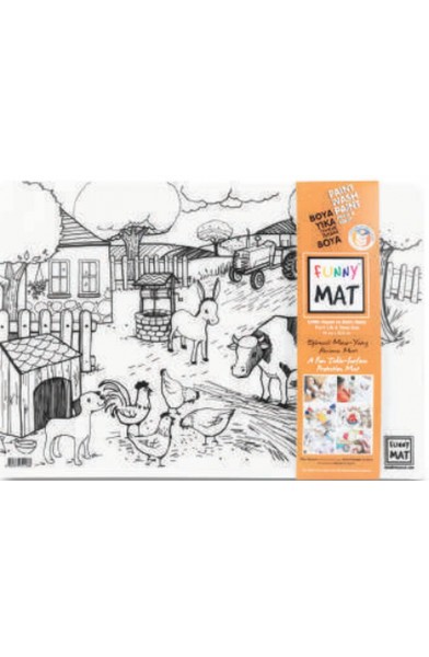 Funny Mat - Çiftlik Ve Derin Deniz 33,5 x 48 cm