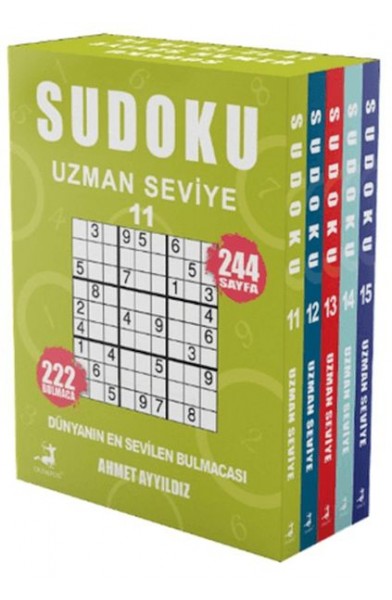 Sudoku Uzman Seviye 5 Kitap Set