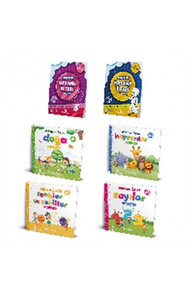0-3 Yaş Bebek Kitapları Seti (6 Kitap)
