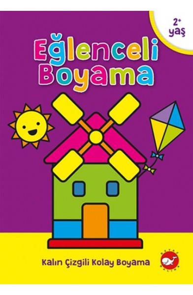 Eğlenceli Boyama - Kalın Çizgili Kolay Boyama