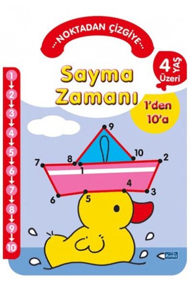 Noktadan Çizgiye Sayma Zamanı 1'den 10'a