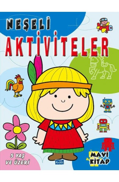 Neşeli Aktiviteler - Mavi Kitap