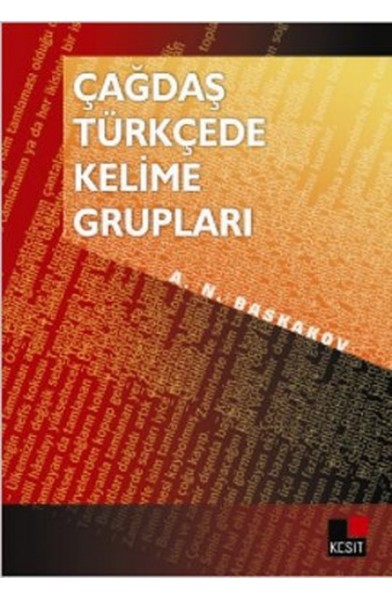 Çağdaş Türkçede Kelime Grupları