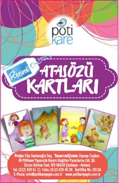 Resimli Atasözü Kartları