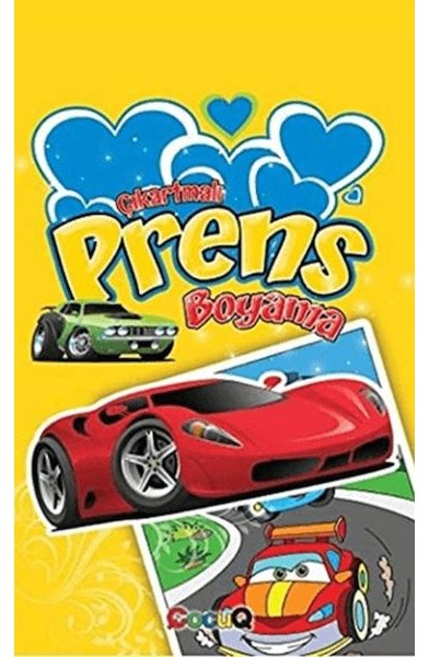 Çıkartmalı Prens Boyama (4 Kitap Takım)