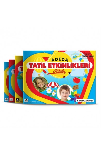 Adeda Tatil Etkinlikleri Kitabı - 1.Sınıf