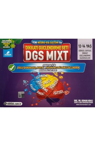 Dikkati Güçlendirme Seti Mixt 12-14 Yaş