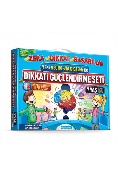 Dikkati Güçlendirme Seti  1. Sınıf – 7 yaş Neuro-Via