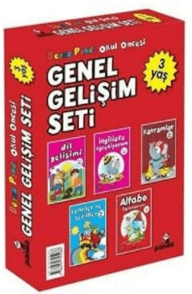 Okul Öncesi Genel Gelişim Seti - 3 Yaş (5 Kitap)