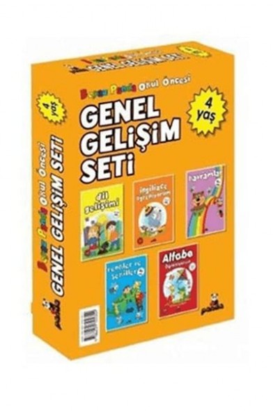 Okul Öncesi 4 Yaş Genel Gelişim Seti (5 Kitap)