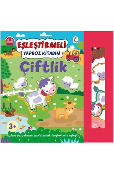 Eşleştirmeli Yap-Boz Kitabım: Çiftlik