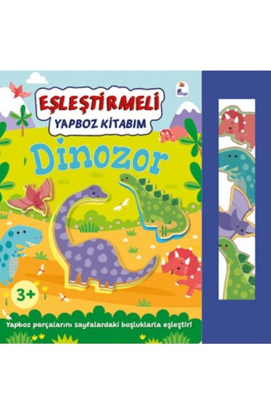 Eşleştirmeli Yap-Boz Kitabım: Dinozor