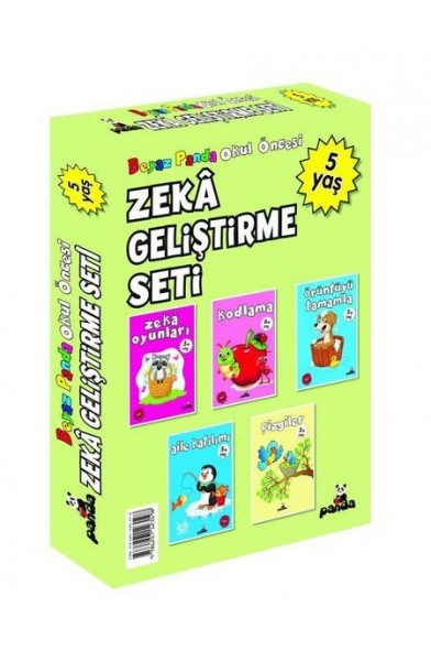 5 Yaş Zeka Geliştirme Seti - 5 Kitap Takım