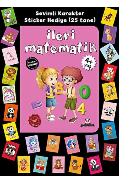 Stickerlı 4+ Yaş İleri Matematik