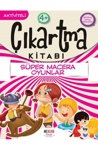 Süper Macera Oyunlar - Çıkartma Kitabı