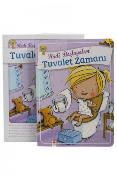 Tuvalet Zamanı - Kızlar İçin Tuvalet Eğitimi Kitabı