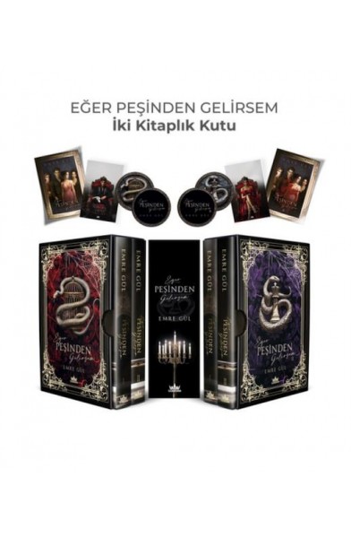 Eğer Peşinden Gelirsem Serisi - İki Kitaplık Kutu (Ciltli)