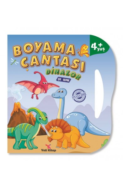 Boyama Çantası - Dinazor