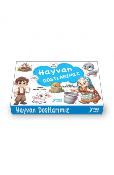 Hayvan Dostlarımız (10 Kitap)