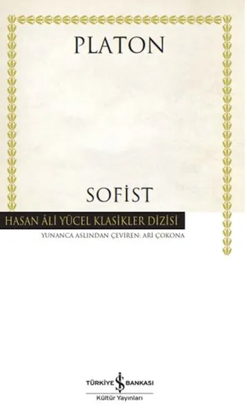 Sofist - Hasan Ali Yücel Klasikleri (Ciltli)