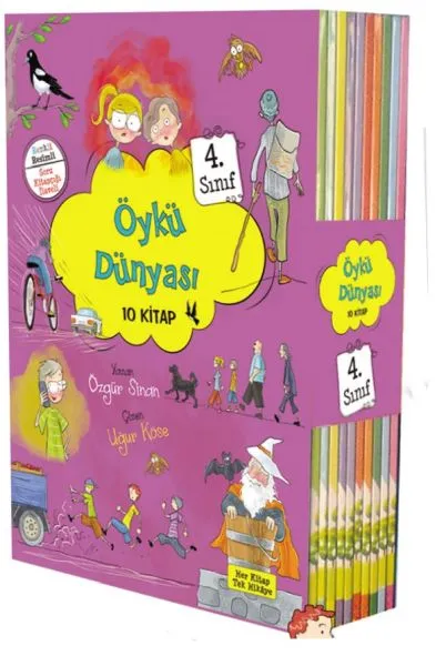 Öykü Dünyası 4. Sınıf 10 Kitap